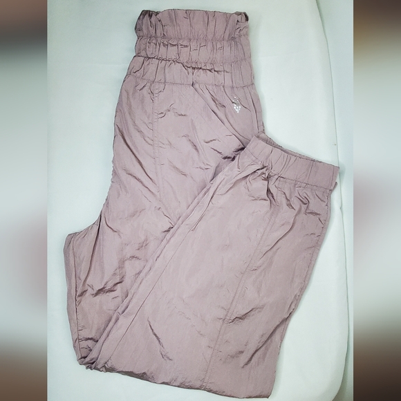 Free People Size L -FP Movement- Fleece Joggers Chic Pants - Picture 3 of 9